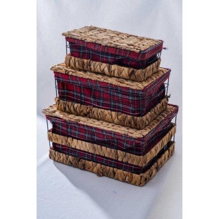 Acar 3'Lü Kapaklı Sepet SEP-07854