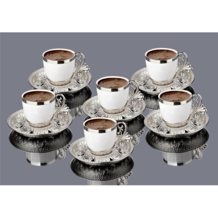 Busem Zamak Lal Kahve Seti 12-007-K6-11