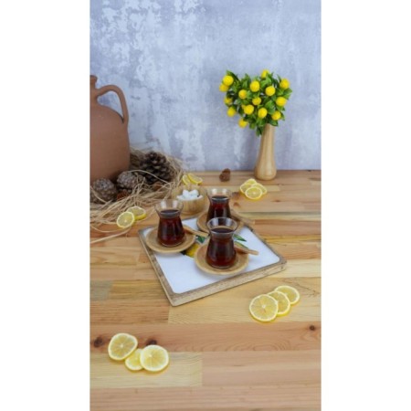 Bambum Kangura Kare Tepsi Limon Orta B5964