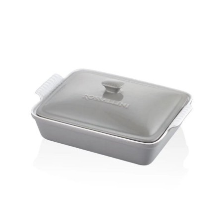 Rossallını Lıfe Dikdörtgen Kapaklı Fırın Kabı Gri 1FK-4575SGY