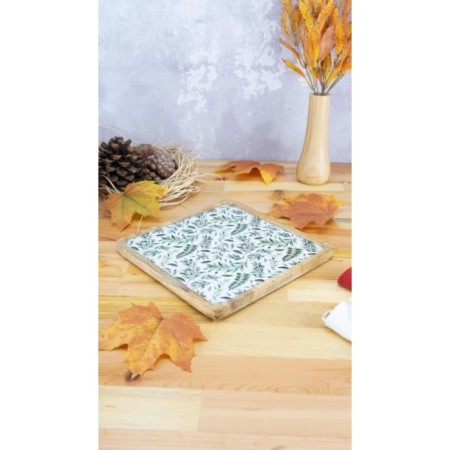 Bambum Kangura Kare Tepsi Yaprak Küçük B5960