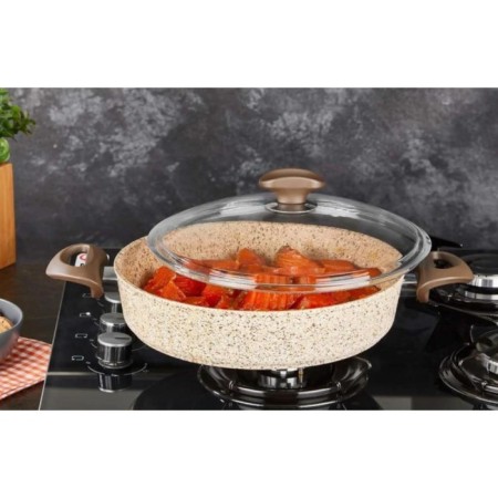 Falez Creamy 32 Cm Karnıyarık Tencere CRE3066