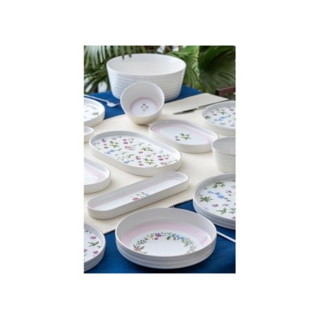 Acar Gemma 6 Kişilik 45 Parça Yuvarlak Yemek Takımı PORWM-05305