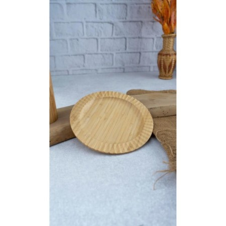 Bambum Crumble Yuvarlak Tabak Küçük B5938