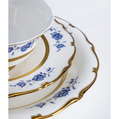 Maxx Doria Majestic Azure 12 Kişilik 77 Parça Yemek Takımı PA2097