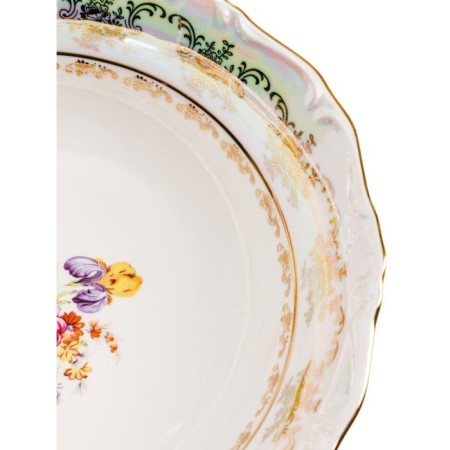 Maxx Doria Czech Collection Luster Flower 12 Kişilik 60 Parça Yemek Takımı PA2110