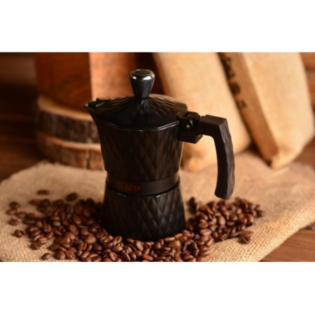 Taşev Adamante 3 Fincan Kapasiteli Moka Pot T1202