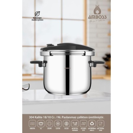 Amboss Eniomatik 10 Lt Düdüklü Tencere ENİ-1684