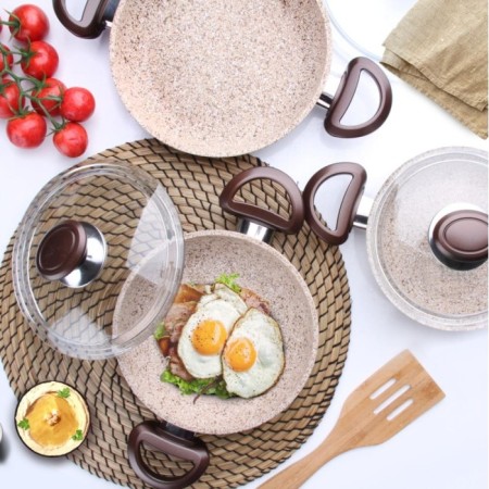 Falez Creamy 6 Parça Sahan Set CRE3060