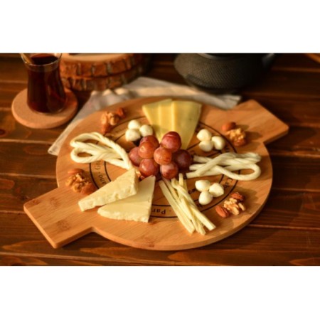 Bambum Siago Peynir Sunum Tabak B2878