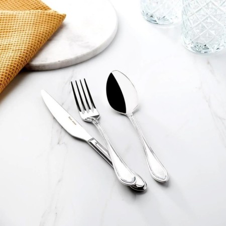 Hisar Avşa Sade 12 Kişilik 84 Parça Çatal Kaşık Bıçak Seti