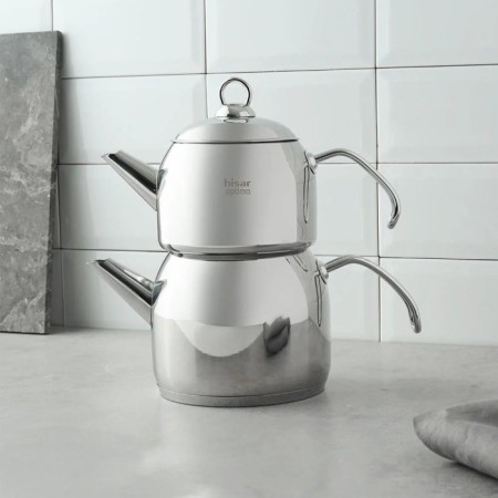 Hisar Optima Satürn Çaydanlık Metal Kulp