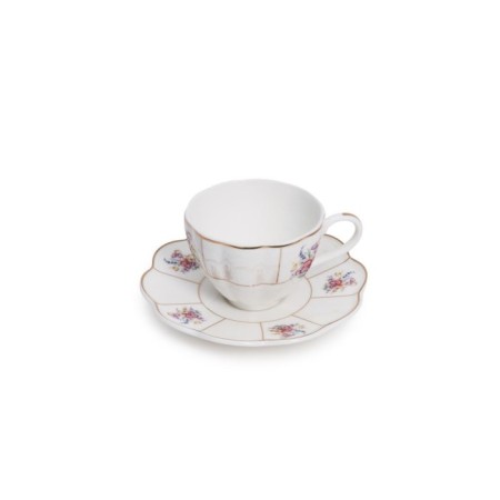 Maxx Doria Garden Collection Bruxa 6 Kişilik 12 Parça Kahve Fincan Takımı PA2131