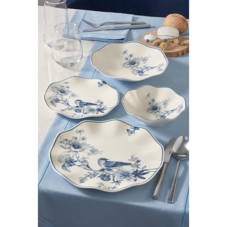 Güral Porselen GBSNES24Y4E1891 Nesrin Elegant 24 Parça 6 Kişilik Yemek Takımı