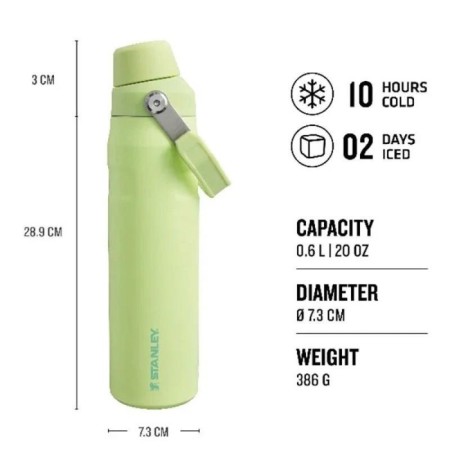 Stanley The Aerolight IceFlow Citron Soğuk Su Termosu 0,60 Lt
