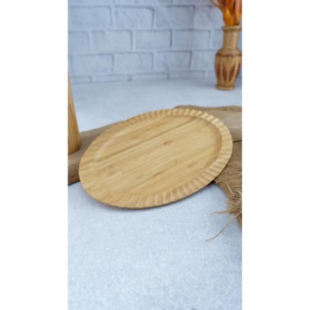 Bambum Crumble Oval Tabak Büyük B5937