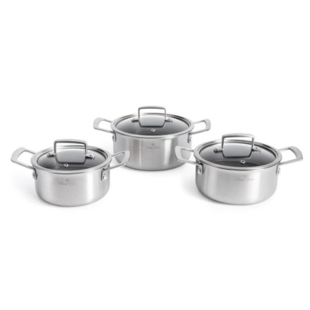 Maxx Doria Steel Fusion Jr 6 Parça Tencere Takımı PA3040
