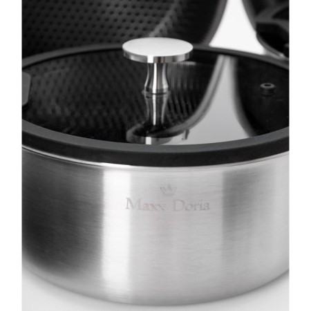 Maxx Doria Steel Fusion Lockpan 11 Parça Tencere Takımı PA3041