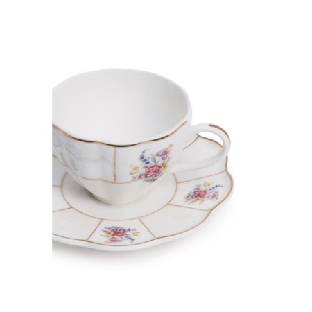 Maxx Doria Garden Collection Bruxa 6 Kişilik 12 Parça Kahve Fincan Takımı PA2131
