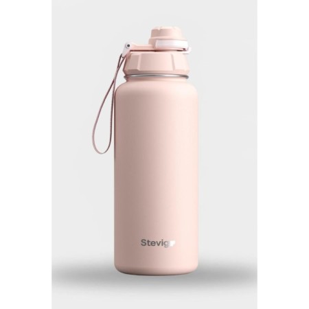 Stevıg 1 Hand Leak Proof Sızdırmaz Çelik Termos 1000 Ml Icy Pınk ST-219