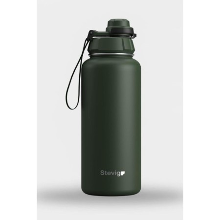Stevıg 1 Hand Leak Proof Sızdırmaz Çelik Termos 1000 Ml Green ST-215