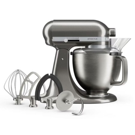 Kitchenaid Artisan Plus 4,8 Lt Stand Mikser Medallion Silver-EMS 5KSM50PKVEMS
