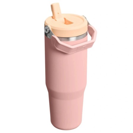 Stanley The IceFlow Flip Straw Tumbler 0.89 Lt Peach Rose