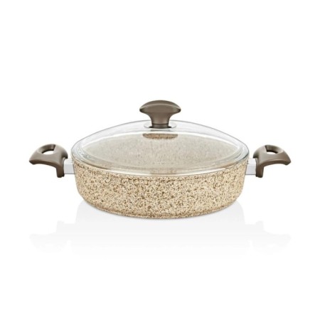 Falez Creamy 32 Cm Karnıyarık Tencere CRE3066