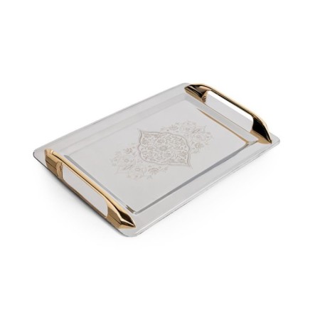 Maxx Doria Ivy Gold Küçük Çelik Tepsi PA6008