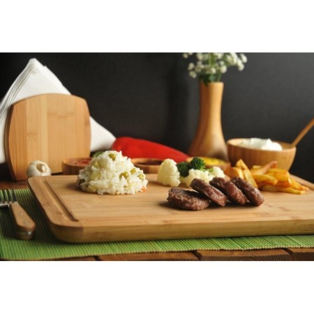 Bambum Toscana Orta Kesme Ve Steak Tahtası BKTO02