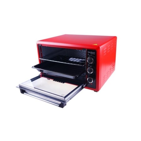 Bambum Cook Pro Kırmızı 34 Lt Fırın B3723