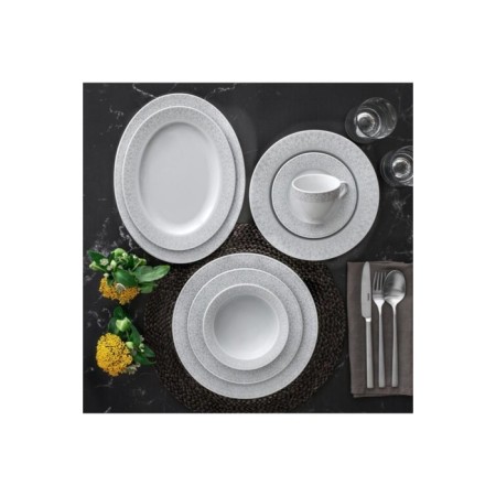 Güral Porselen TLS84YT9205106 Tolstoy 84 Parça 12 Kişilik Yemek Takımı