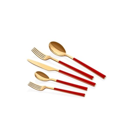 Neva Pitaya Gold 6 Kişilik 30 Parça Çatal Kaşık Bıçak Takımı N3268