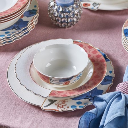Neva Ophelya Hibrit 6 Kişilik 24 Parça Yemek Takımı N3453
