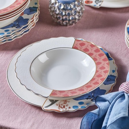 Neva Ophelya Hibrit 6 Kişilik 24 Parça Yemek Takımı N3453