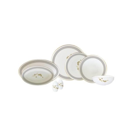Neva Amber Elegans 12 Kişilik 56 Parça Yemek Takımı N3562