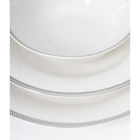 Maxx Doria Palace Silver Paisley 12 Kişilik 72 Parça Yemek Takımı PA2049