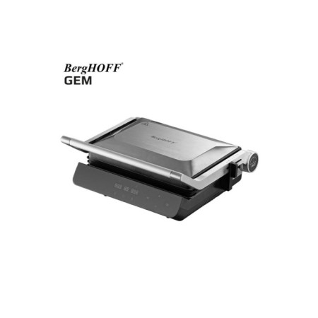 Berghoff Gem Tıtan Izgara Ve Tost Makinesi Gümüş Gri Çelik 7950600