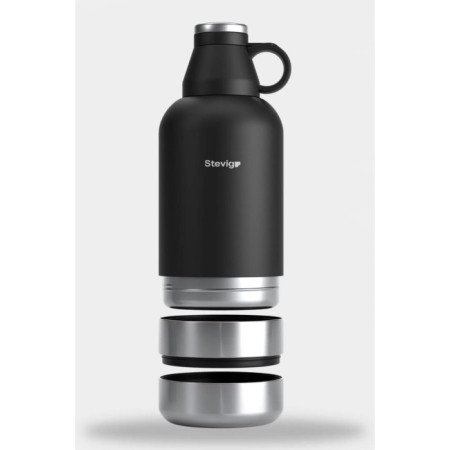 Stevıg 4 Multı Cup Çelik Termos 1,9 Lt Black ST-212