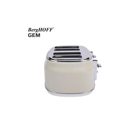 Berghoff Gem Retro Krem Renk Dört Dilim Ekmek Kızartma Makinesi 7950052