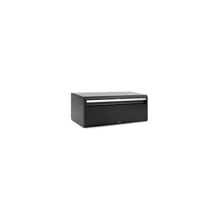 Brabantia Köşeli Ekmek Kutusu Matt Black BRA333484