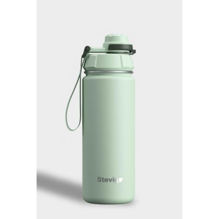Stevıg 1 Hand Leak Proof Sızdırmaz Çelik Termos 500 Ml Smoke Green ST-221
