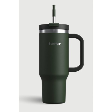 Stevıg 2 Moods Tuck-In Tumbler Sızdırmaz Çelik Termos 900 Ml Green ST-237